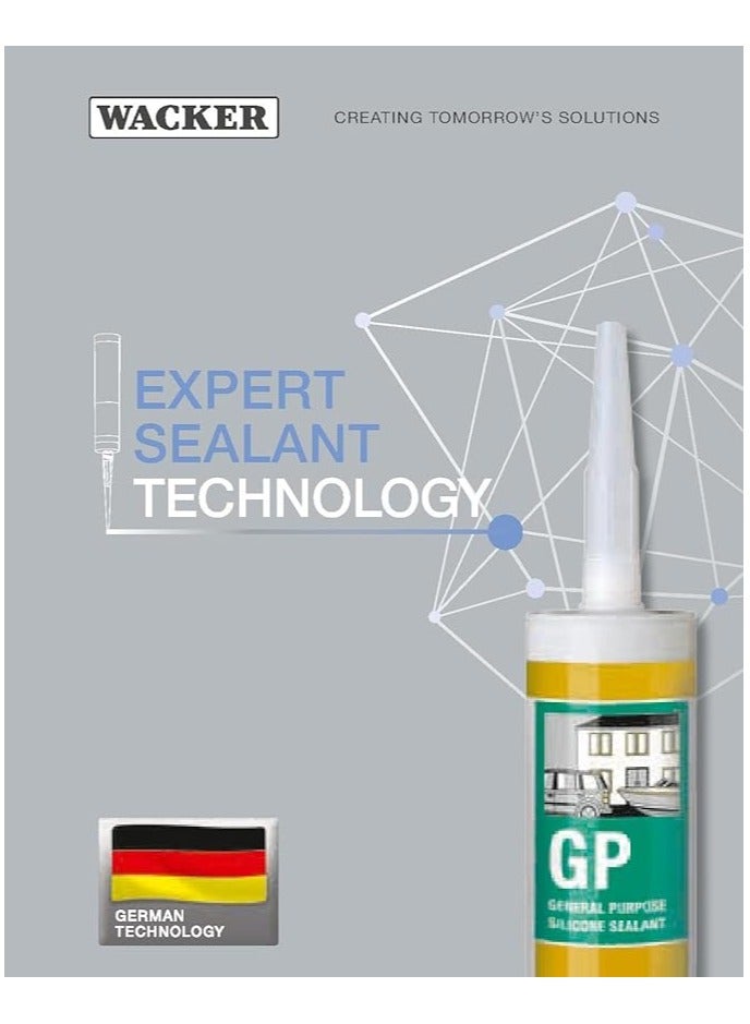 واكر مادة مانعة للتسرب من السيليكون من واكر للأغراض العامة GP- 280 مل (رمادي) - Image 2